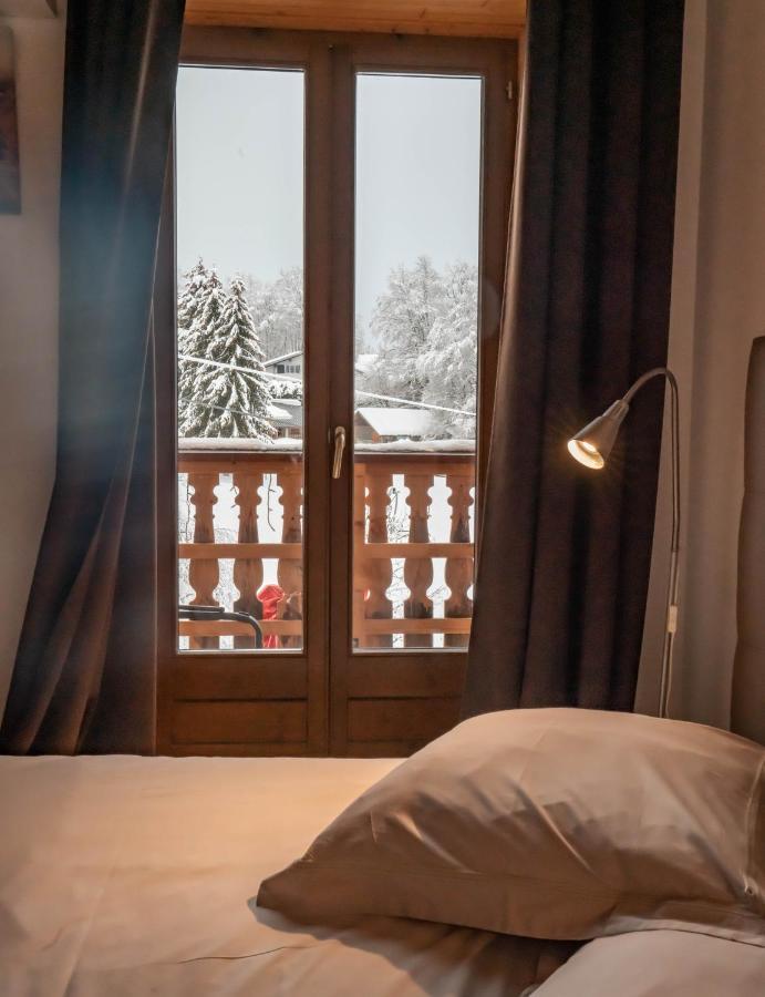 Le Saint Jo Bed & Breakfast La Feclaz Bagian luar foto