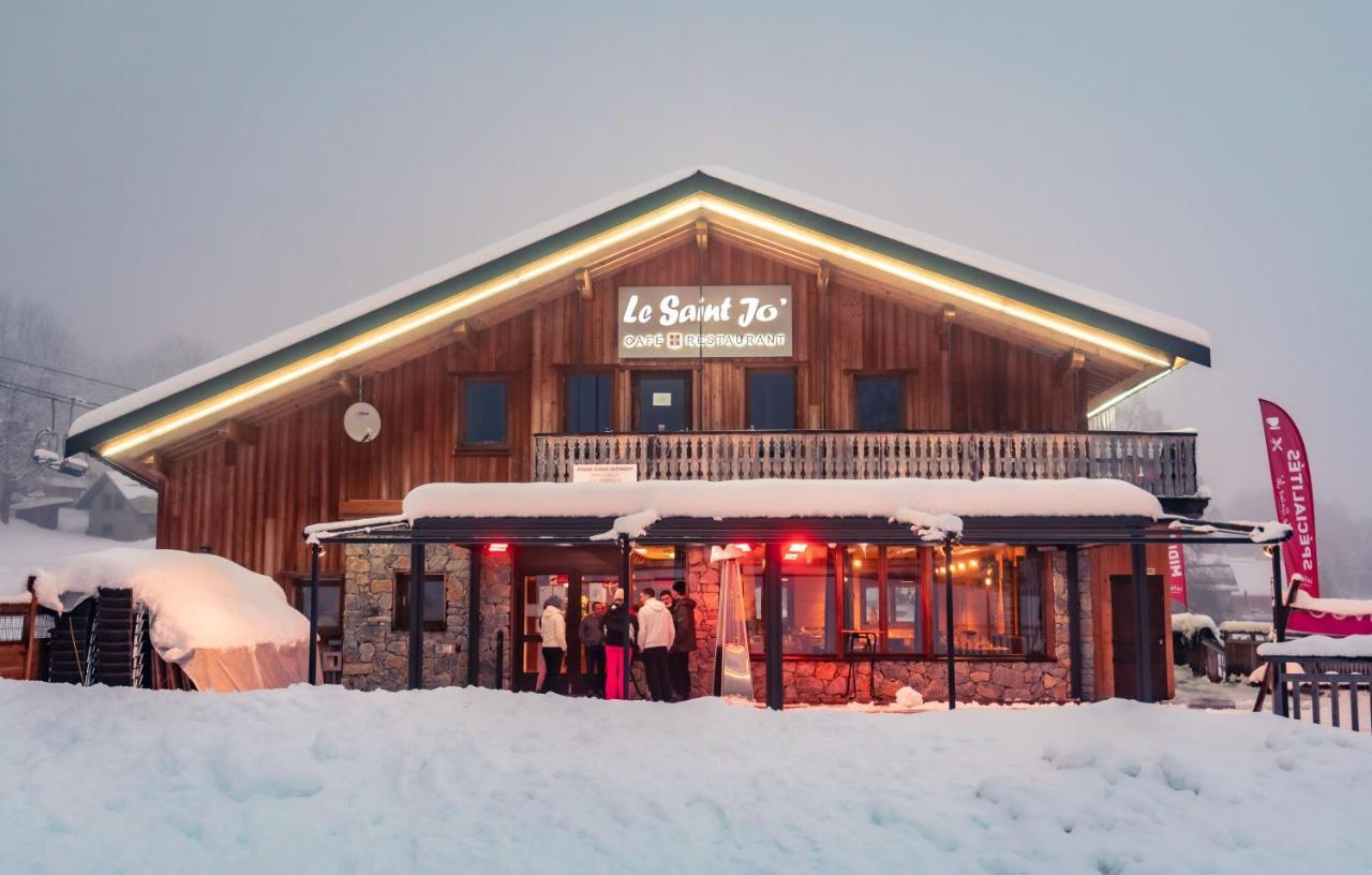 Le Saint Jo Bed & Breakfast La Feclaz Bagian luar foto