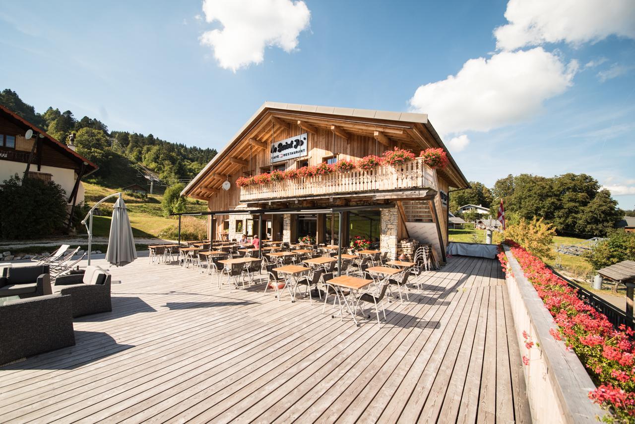 Le Saint Jo Bed & Breakfast La Feclaz Bagian luar foto