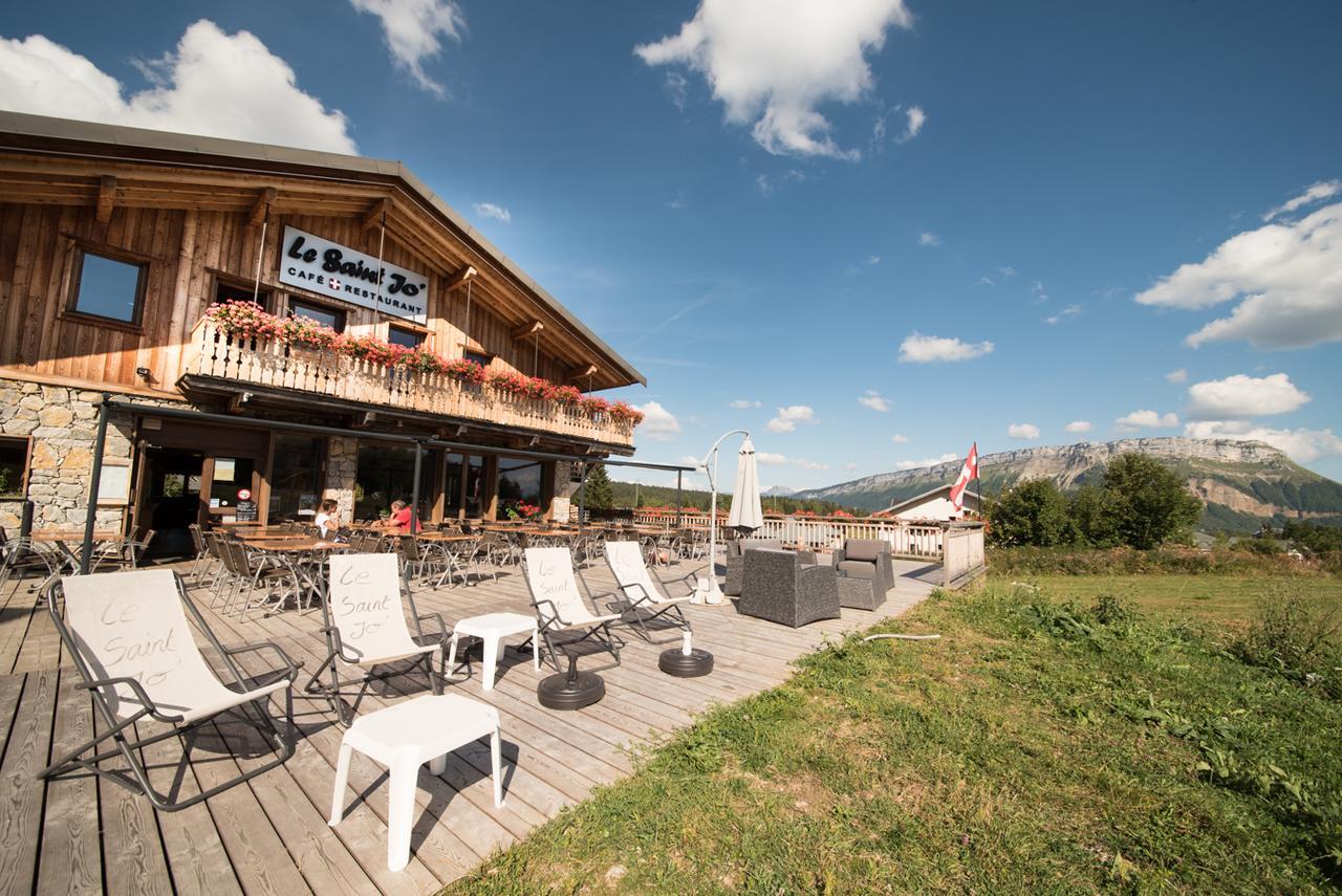 Le Saint Jo Bed & Breakfast La Feclaz Bagian luar foto